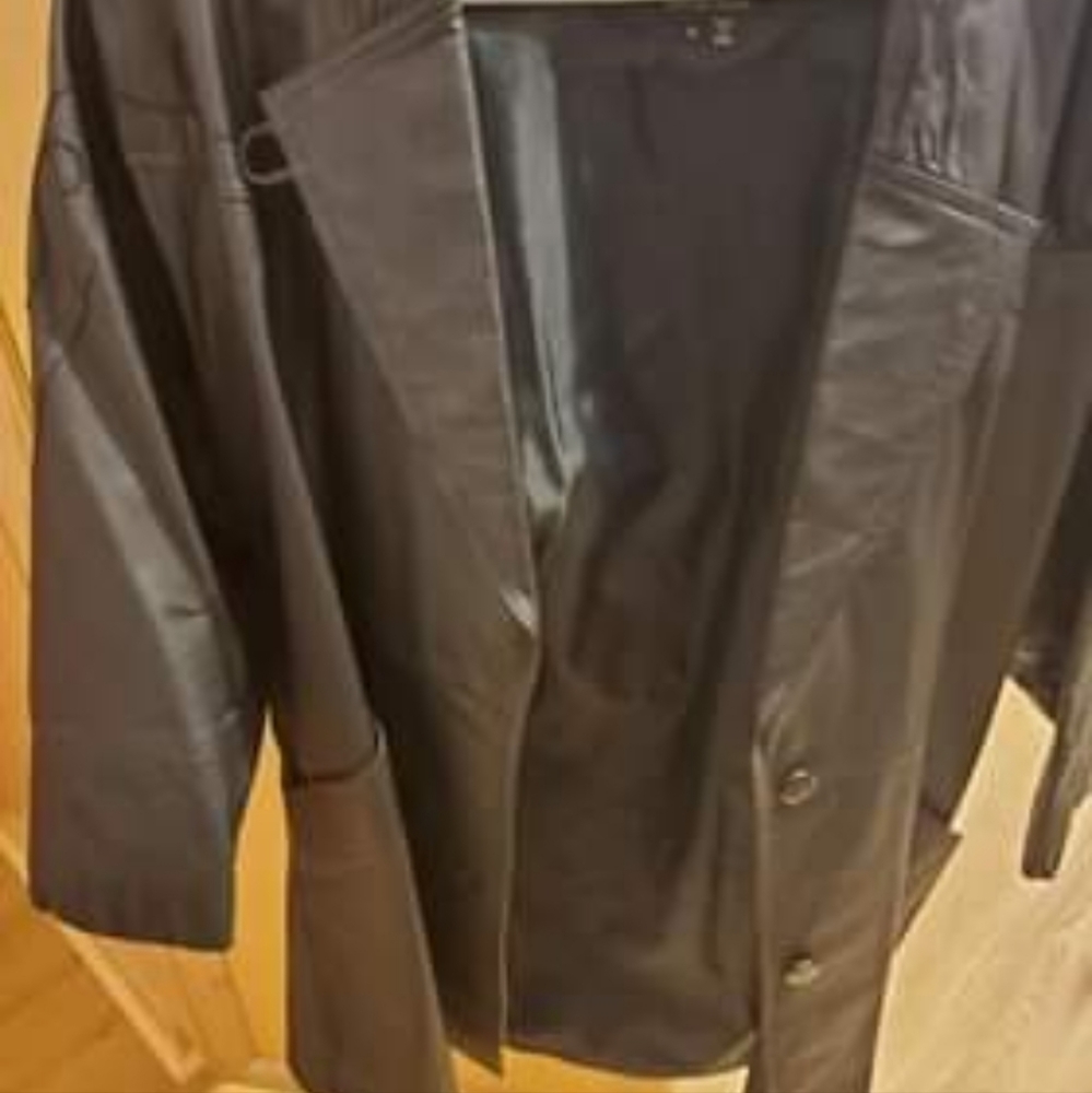 Pelle Mid Length Blazer Stlye Leather Jacket